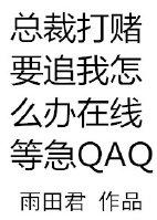 总裁打赌要追我怎么办在线等急作者雨田君